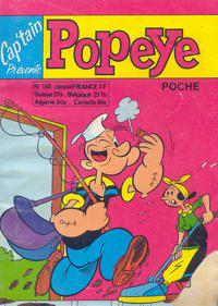 Cover Thumbnail for Cap'tain Présente Popeye (Société Française de Presse Illustrée (SFPI), 1964 series) #168