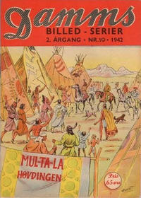 Cover Thumbnail for Damms Billedserier [Damms Billed-serier] (N.W. Damm & Søn [Damms Forlag], 1941 series) #10/1942