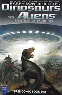 Cover Thumbnail for Dinosaurs vs. Aliens - Free Comic Book Day Special Preview (Graphic India, 2012 series) 