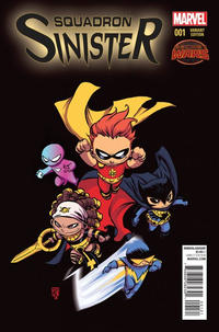 Cover Thumbnail for Squadron Sinister (Marvel, 2015 series) #1 [Skottie Young Babies Variant]