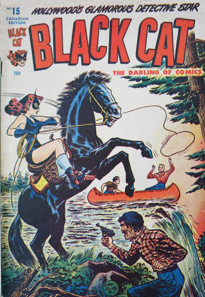 Cover for Black Cat (Super Publishing, 1948 series) #15