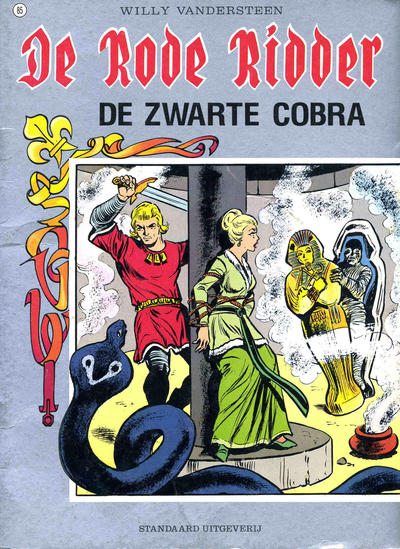 Cover for De Rode Ridder (Standaard Uitgeverij, 1959 series) #85 [kleur] - De zwarte cobra