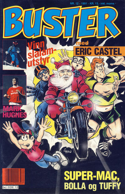 Cover for Buster (Semic, 1984 series) #12/1991