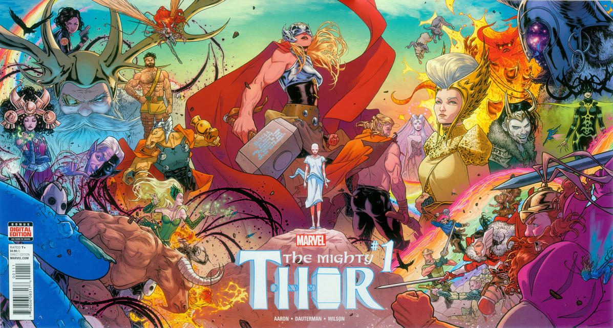 Cover for Mighty Thor (Marvel, 2016 series) #1