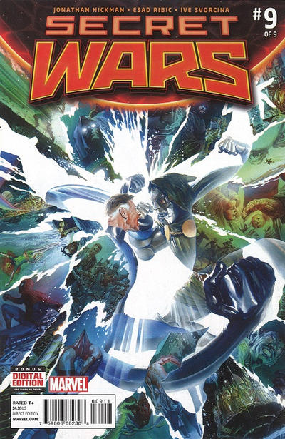 Cover for Secret Wars (Marvel, 2015 series) #9