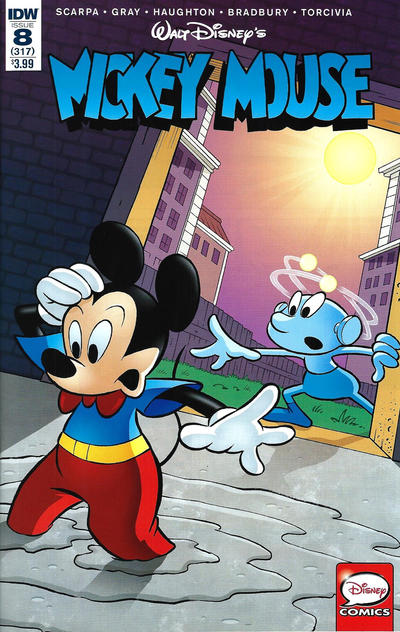 Cover for Mickey Mouse (IDW, 2015 series) #8 / 317 [Regular Cover]