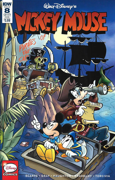 Cover for Mickey Mouse (IDW, 2015 series) #8 / 317 [Subscription Cover]