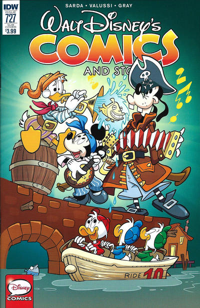 Cover for Walt Disney's Comics and Stories (IDW, 2015 series) #727 [Regular Cover]