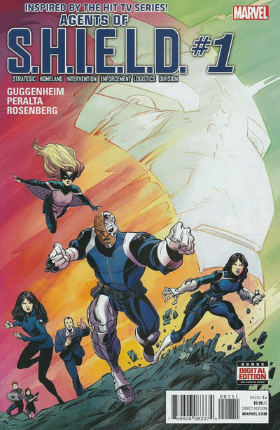 Cover for Agents of S.H.I.E.L.D. (Marvel, 2016 series) #1