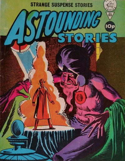 Cover for Astounding Stories (Alan Class, 1966 series) #105