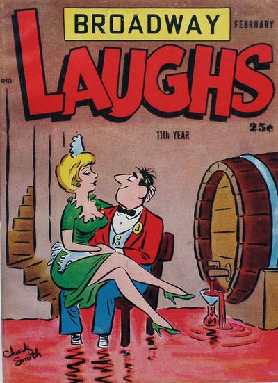 Cover for Broadway Laughs (Prize, 1950 series) #v14#11
