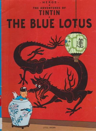 Cover for The Adventures of Tintin (Little, Brown, 1974 series) #[21] - The Blue Lotus
