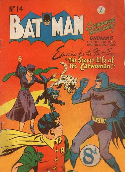Cover for Batman (K. G. Murray, 1950 series) #14