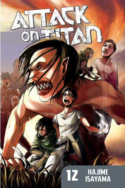Cover for Attack on Titan (Kodansha USA, 2012 series) #12