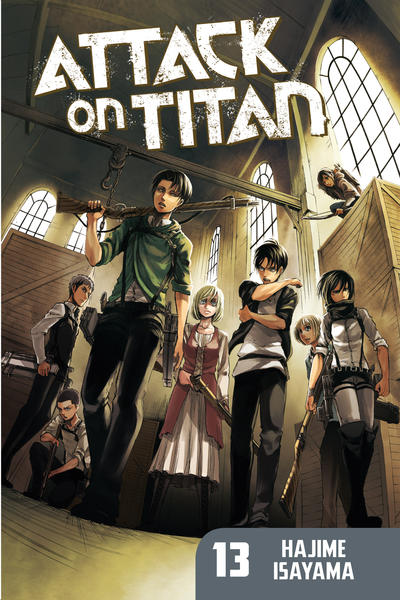 Cover for Attack on Titan (Kodansha USA, 2012 series) #13