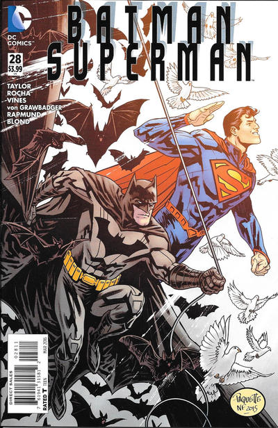 Cover for Batman / Superman (DC, 2013 series) #28