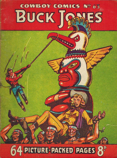 Cover for Cowboy Comics (Amalgamated Press, 1950 series) #63