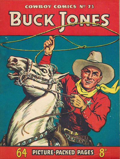 Cover for Cowboy Comics (Amalgamated Press, 1950 series) #73