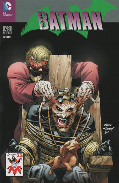 Cover for Batman (Panini Deutschland, 2012 series) #43 (108) [Joker Variant-Cover-Edition]
