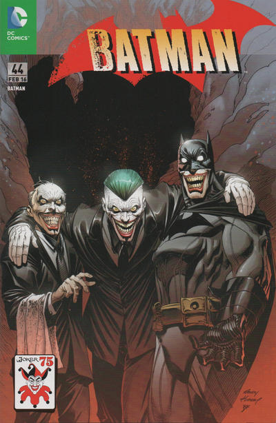 Cover for Batman (Panini Deutschland, 2012 series) #44 (109) [Joker Variant-Cover-Edition]