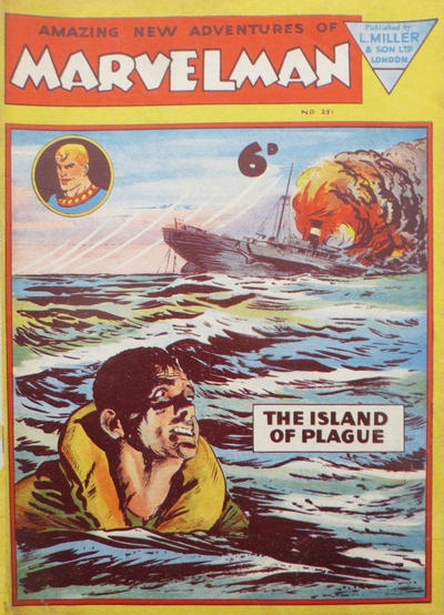 Cover for Marvelman (L. Miller & Son, 1954 series) #251