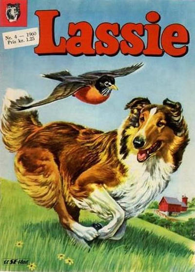 Cover for Lassie (Serieforlaget / Se-Bladene / Stabenfeldt, 1959 series) #4/1960