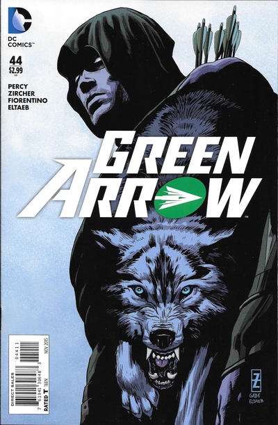 Cover for Green Arrow (DC, 2011 series) #44