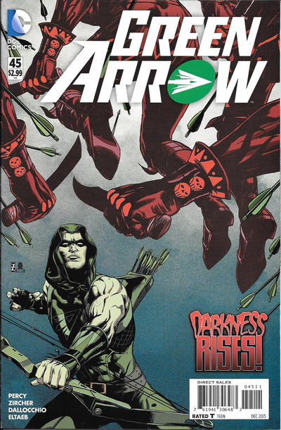 Cover for Green Arrow (DC, 2011 series) #45