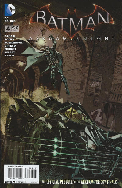 Cover for Batman: Arkham Knight (DC, 2015 series) #4