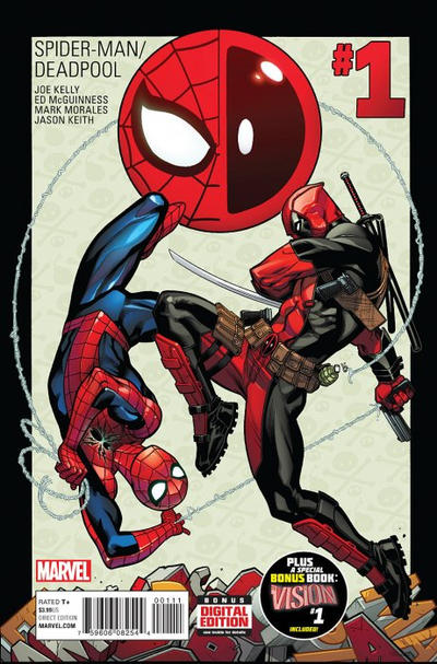 Cover for Spider-Man / Deadpool (Marvel, 2016 series) #1