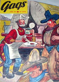 Cover Thumbnail for Gags (Triangle Publications, 1941 series) #v10#6