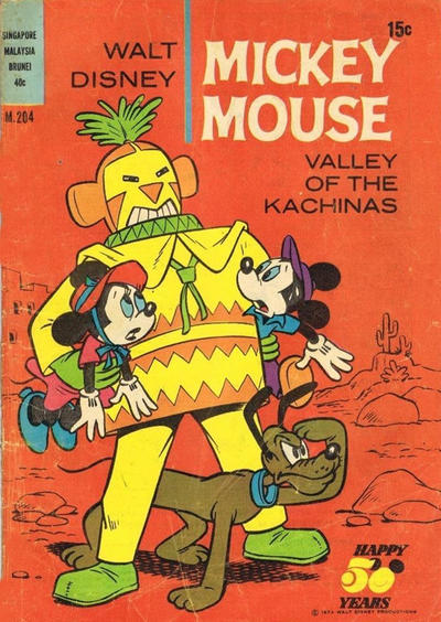 Cover for Walt Disney's Mickey Mouse (W. G. Publications; Wogan Publications, 1956 series) #204