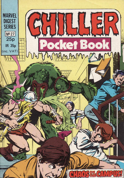 Cover for Chiller Pocket Book (Marvel UK, 1980 series) #27