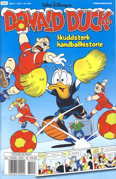 Cover for Donald Duck & Co (Hjemmet / Egmont, 1948 series) #3/2016