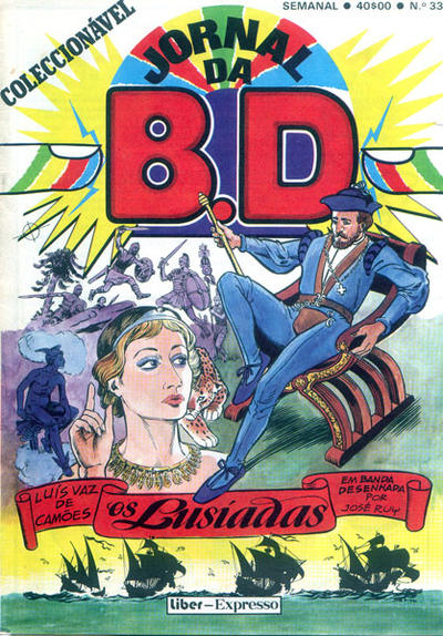 Cover for Jornal da B.D. (Liber-Expresso, 1982 series) #33