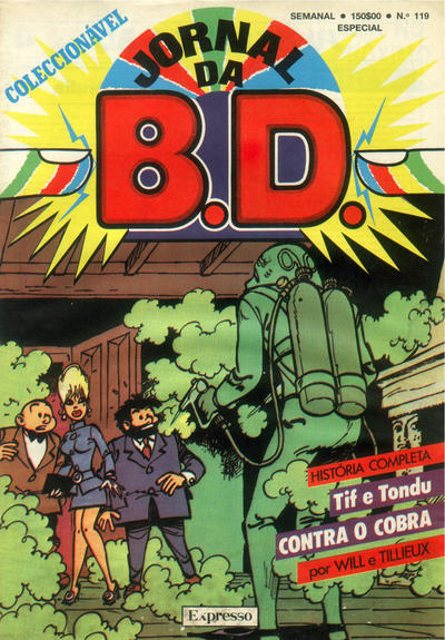 Cover for Jornal da B.D. (Liber-Expresso, 1982 series) #119