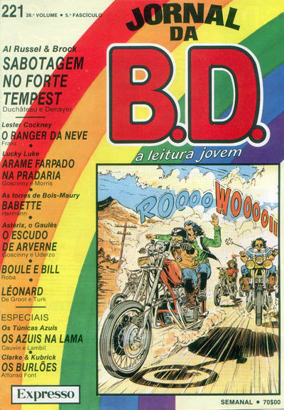 Cover for Jornal da B.D. (Liber-Expresso, 1982 series) #221