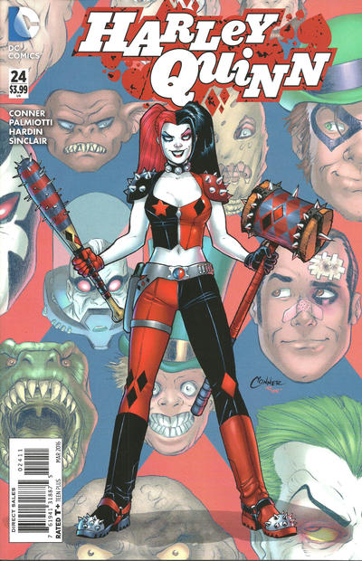 Cover for Harley Quinn (DC, 2014 series) #24