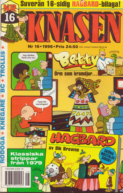 Cover for Knasen (Semic, 1970 series) #16/1996
