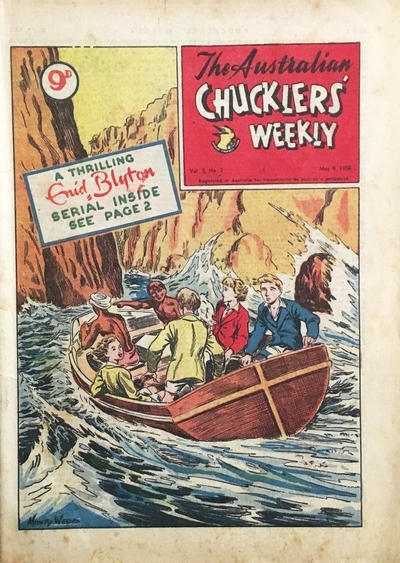 Cover for Chucklers' Weekly (Consolidated Press, 1954 series) #v5#2