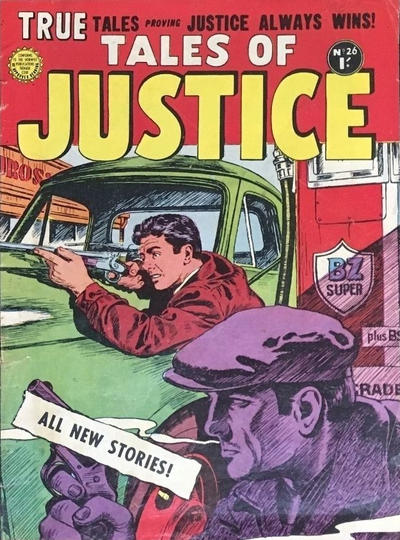 Cover for Tales of Justice (Horwitz, 1950 ? series) #26