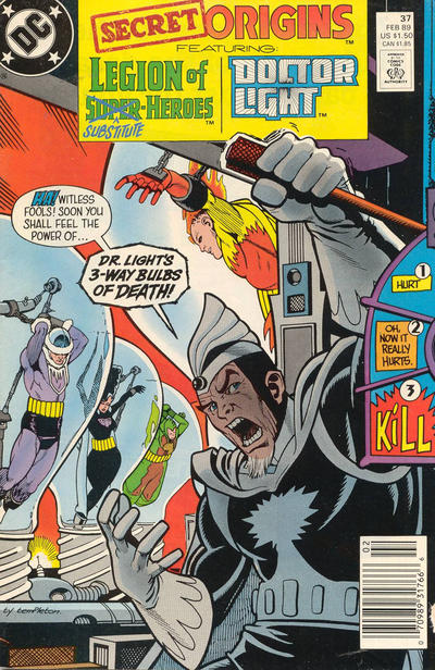Cover for Secret Origins (DC, 1986 series) #37 [Newsstand]