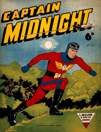 Cover for Captain Midnight (L. Miller & Son, 1950 series) #137