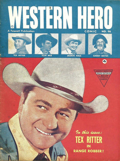 Cover for Western Hero (L. Miller & Son, 1950 series) #96