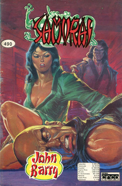Cover for Samurai (Editora Cinco, 1980 series) #490