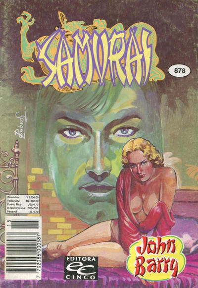 Cover for Samurai (Editora Cinco, 1980 series) #878