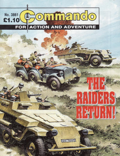 Cover for Commando (D.C. Thomson, 1961 series) #3861