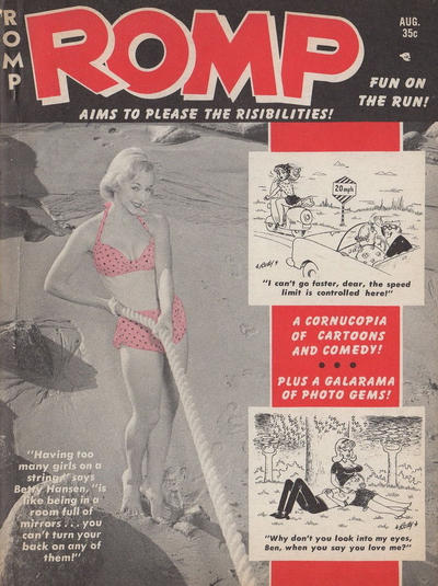 Cover for Romp (Marvel, 1960 series) #August 1960