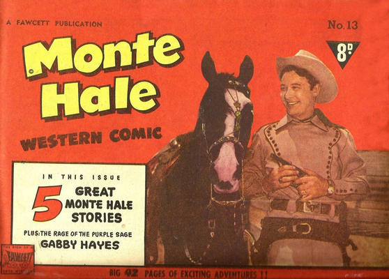 Cover for Monte Hale Western Comic (Cleland, 1940 ? series) #13