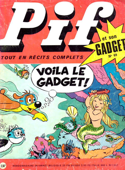 Cover for Pif Gadget (Éditions Vaillant, 1969 series) #69